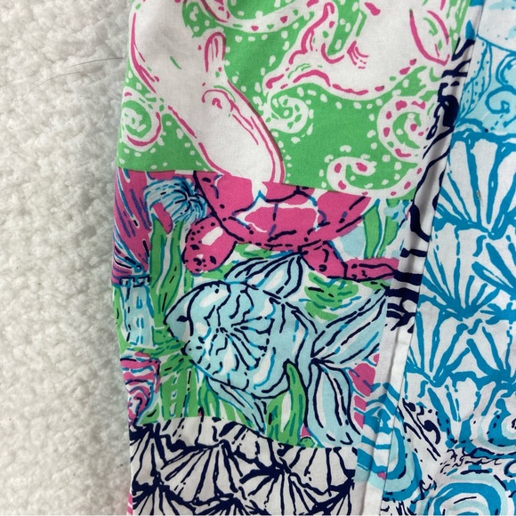 LILLY PULITZER Idi Shift Dress, Multi, Osterville Patch, Size 8 - Picture 7 of 11